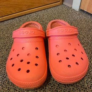 Coral Colored Crocs
